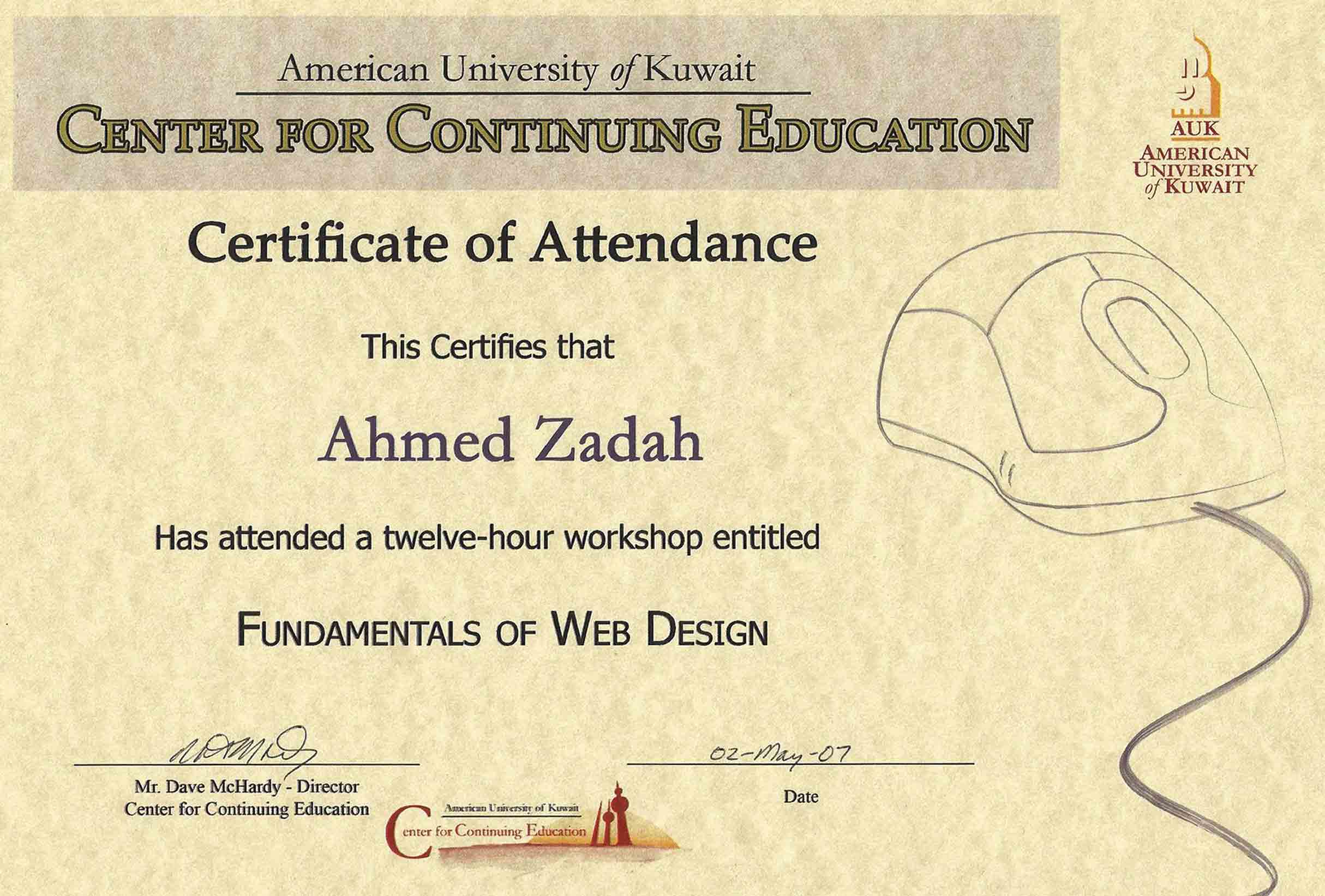 Fundamentals of Web Design – AUK